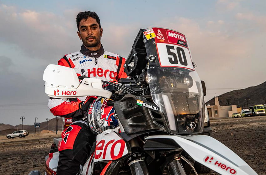 Indian rider CS Santosh in medically-induced coma after suffering crash in Dakar Rally