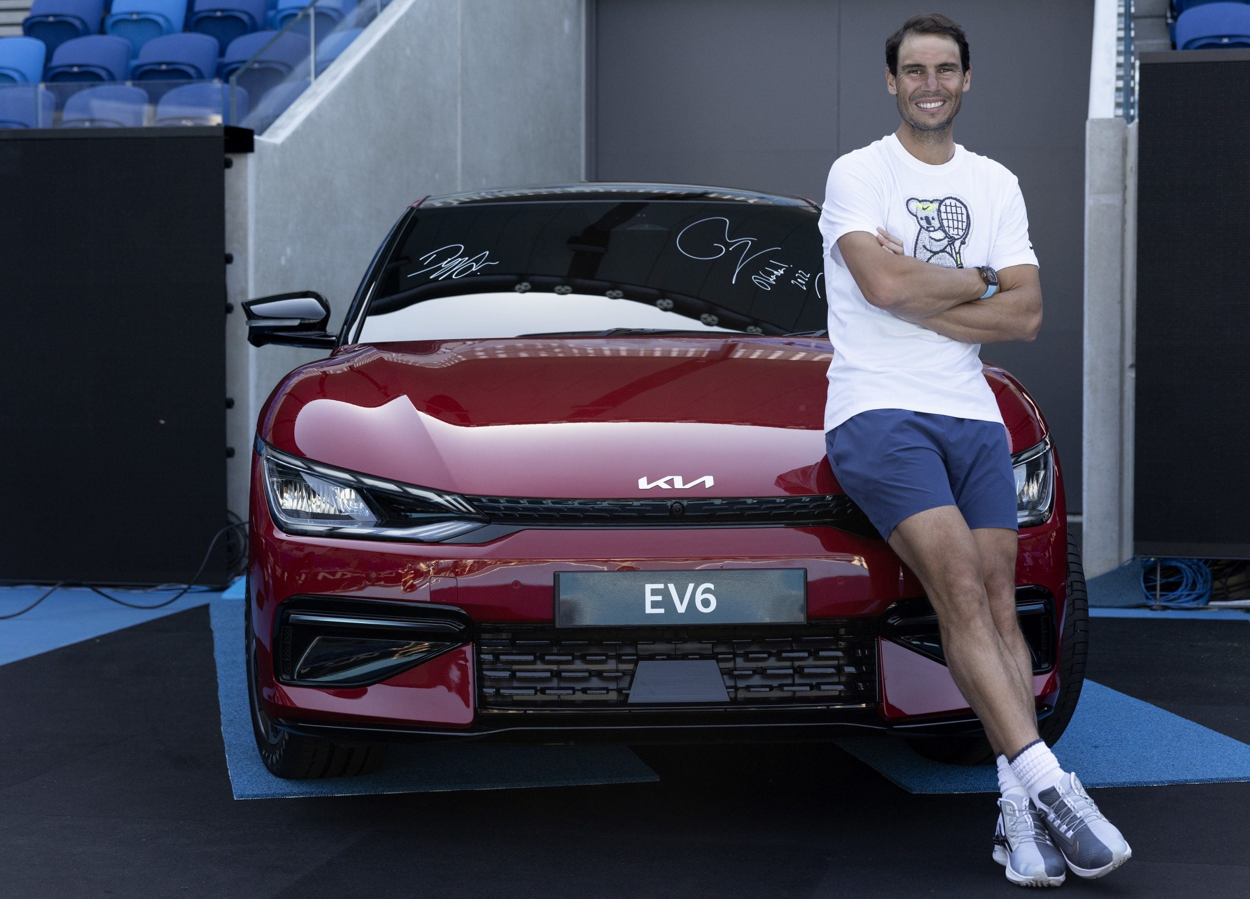Kia announces to support Australian Open 2022 with official tournament vehicles, opening of Kia Arena