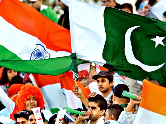 INDIA VS PAK FLAG