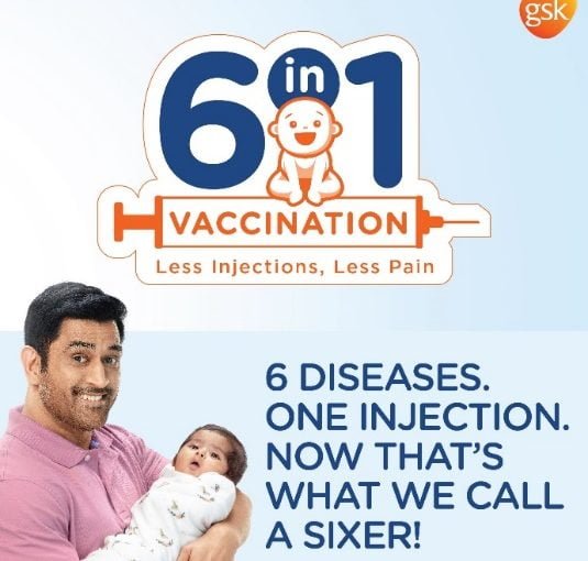 Dhoni teams up with GSK for vaccination awareness campaign