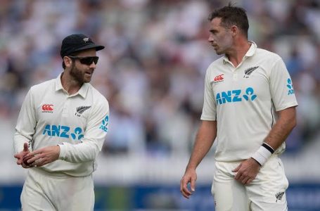 Tim Southee replaces Kane Williamson as New Zealand Test skipper